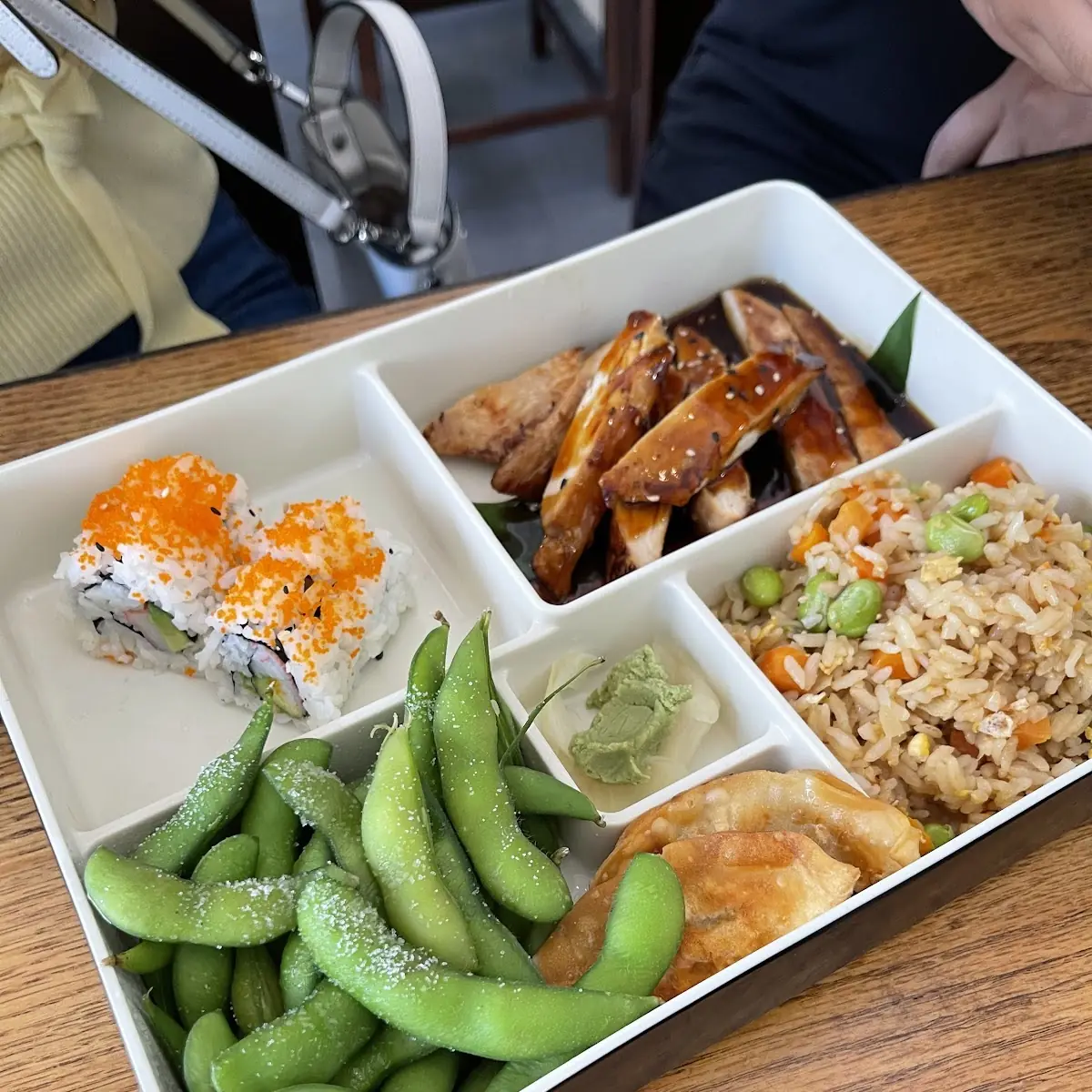 Bento Box with Teriyaki Chicken