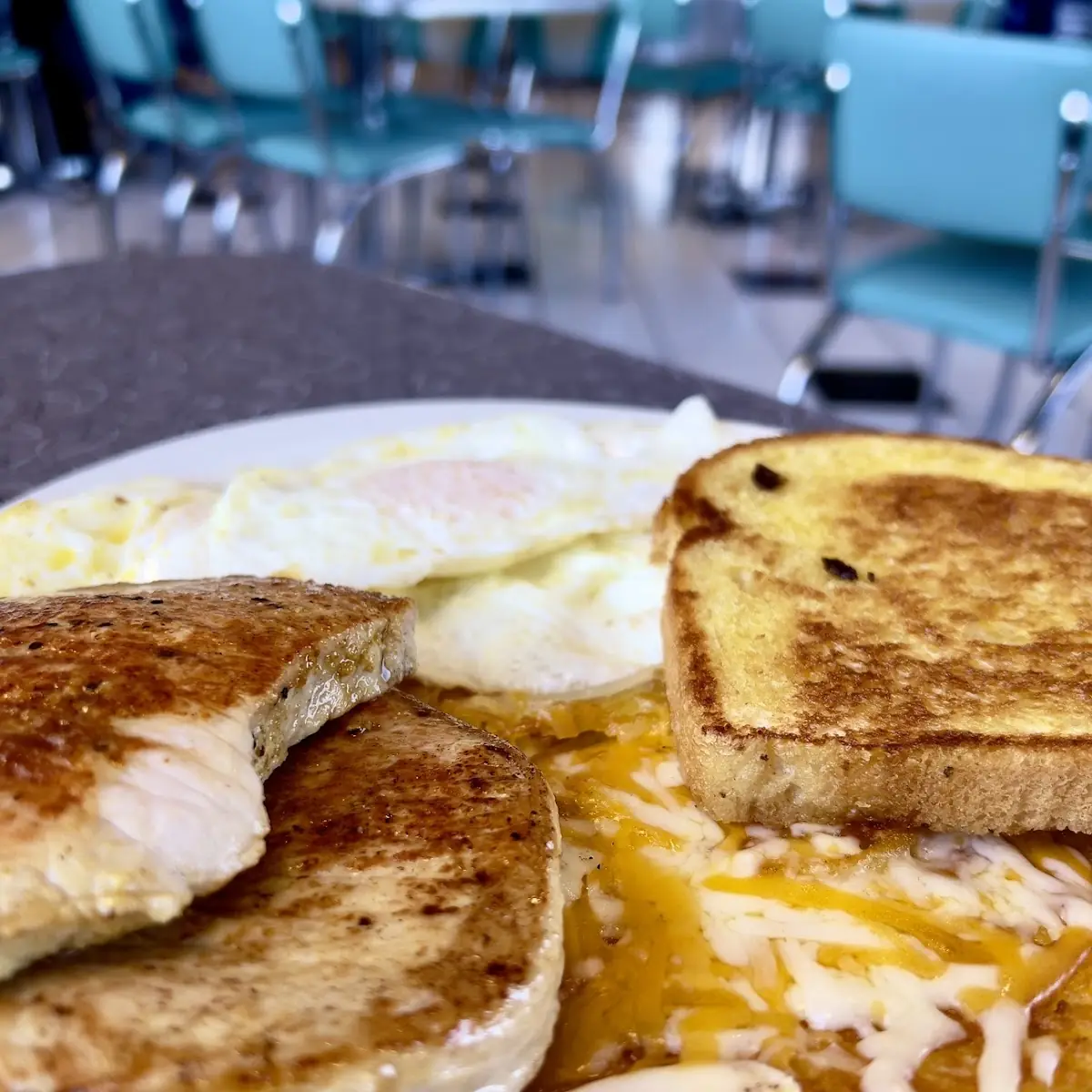 Pork Chop & Eggs