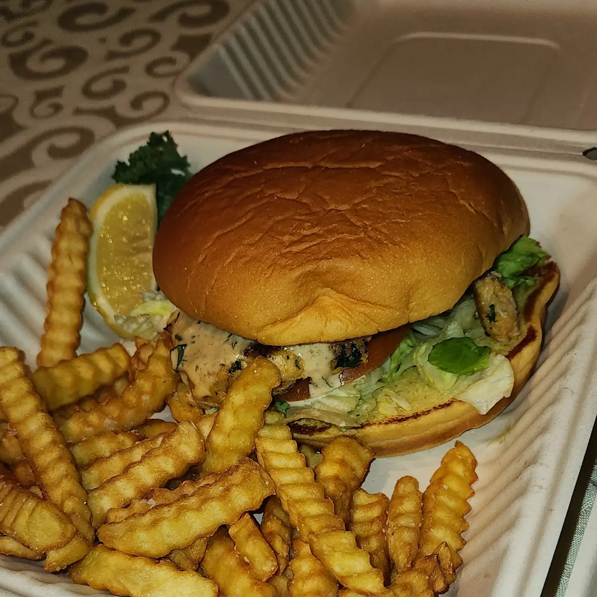 Crab Cake Sandwich