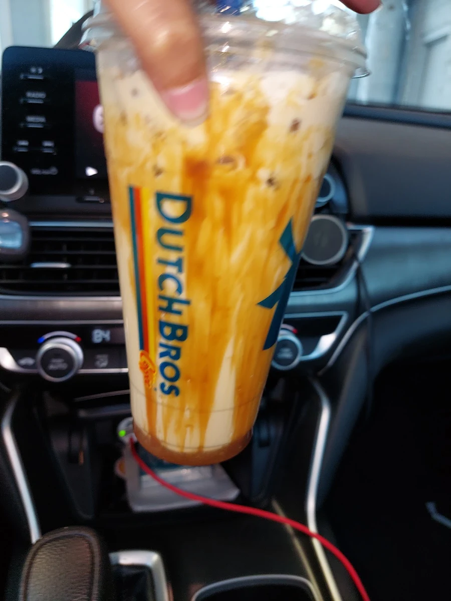 White Chocolate Annihilator Extra Sweet Add Whip and Extra Caramel Drizzzle