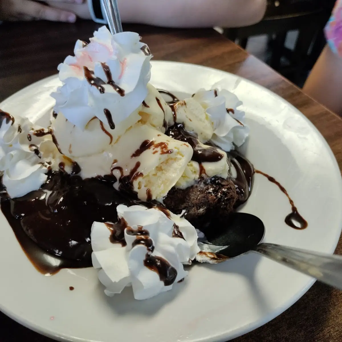 Hot Fudge Brownie