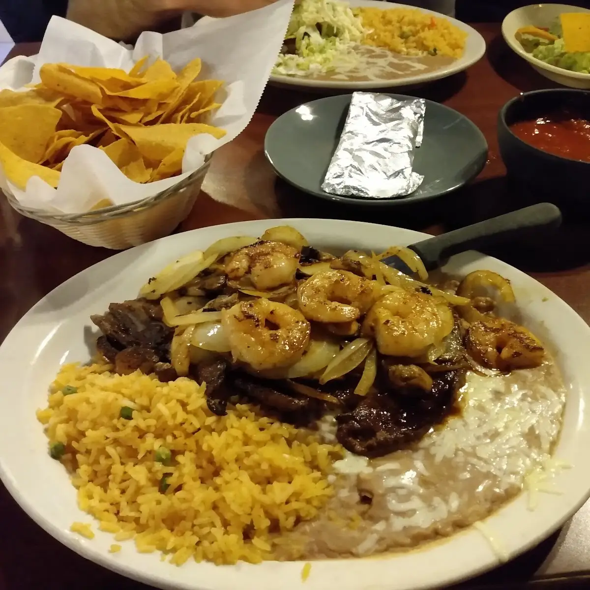 Refried Beans and Rice