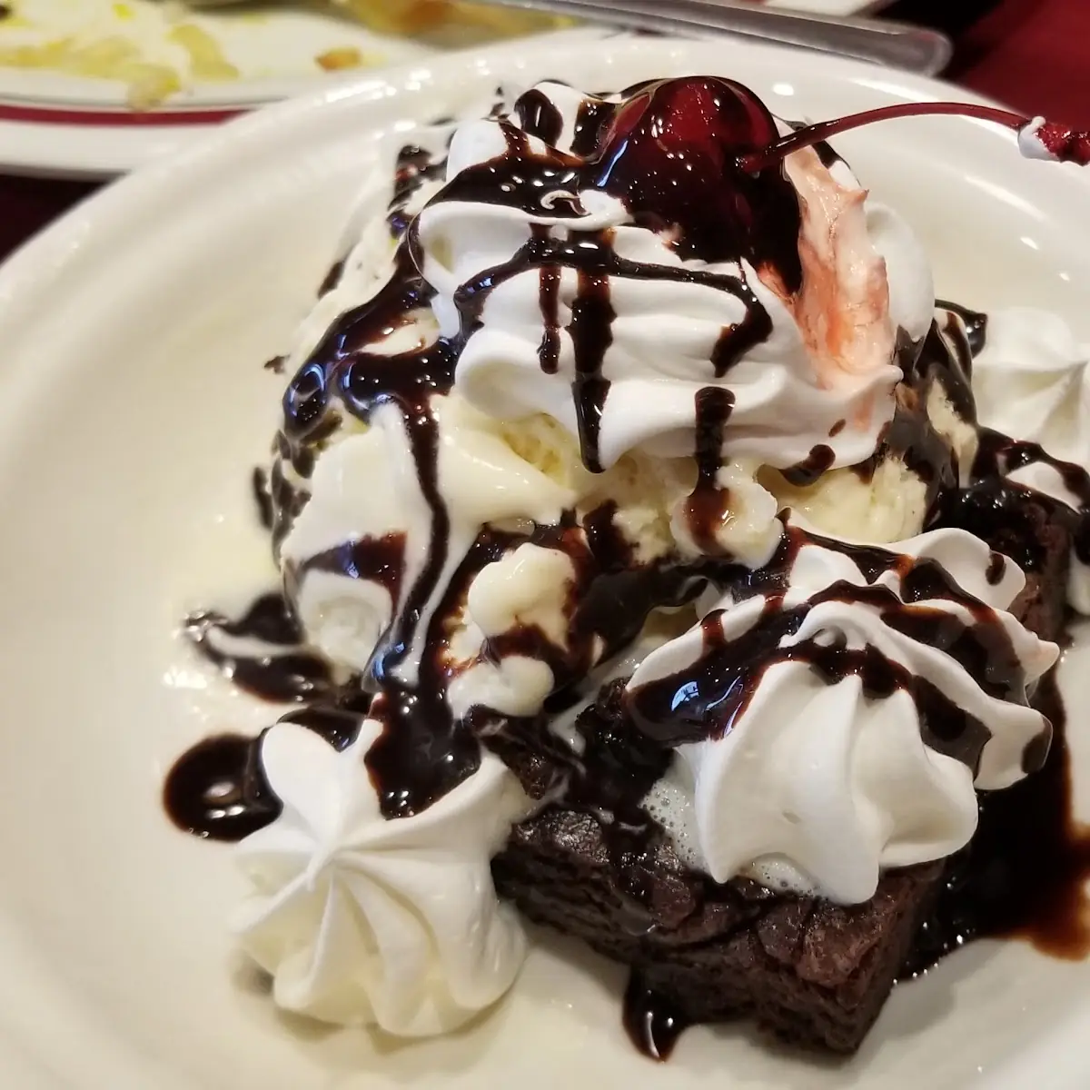 Mini Brownie Sundae