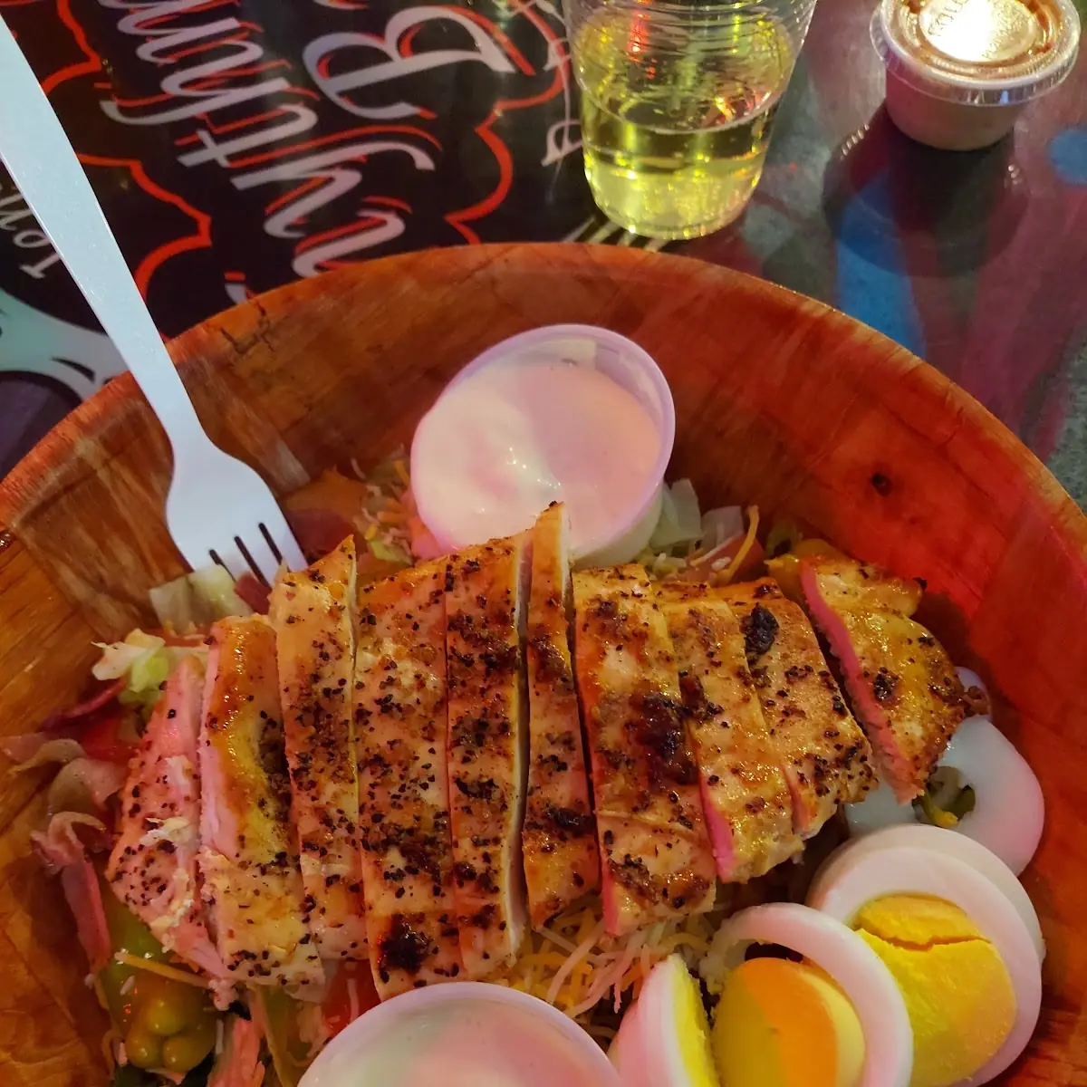 R&B Salad with Grilled Chicken