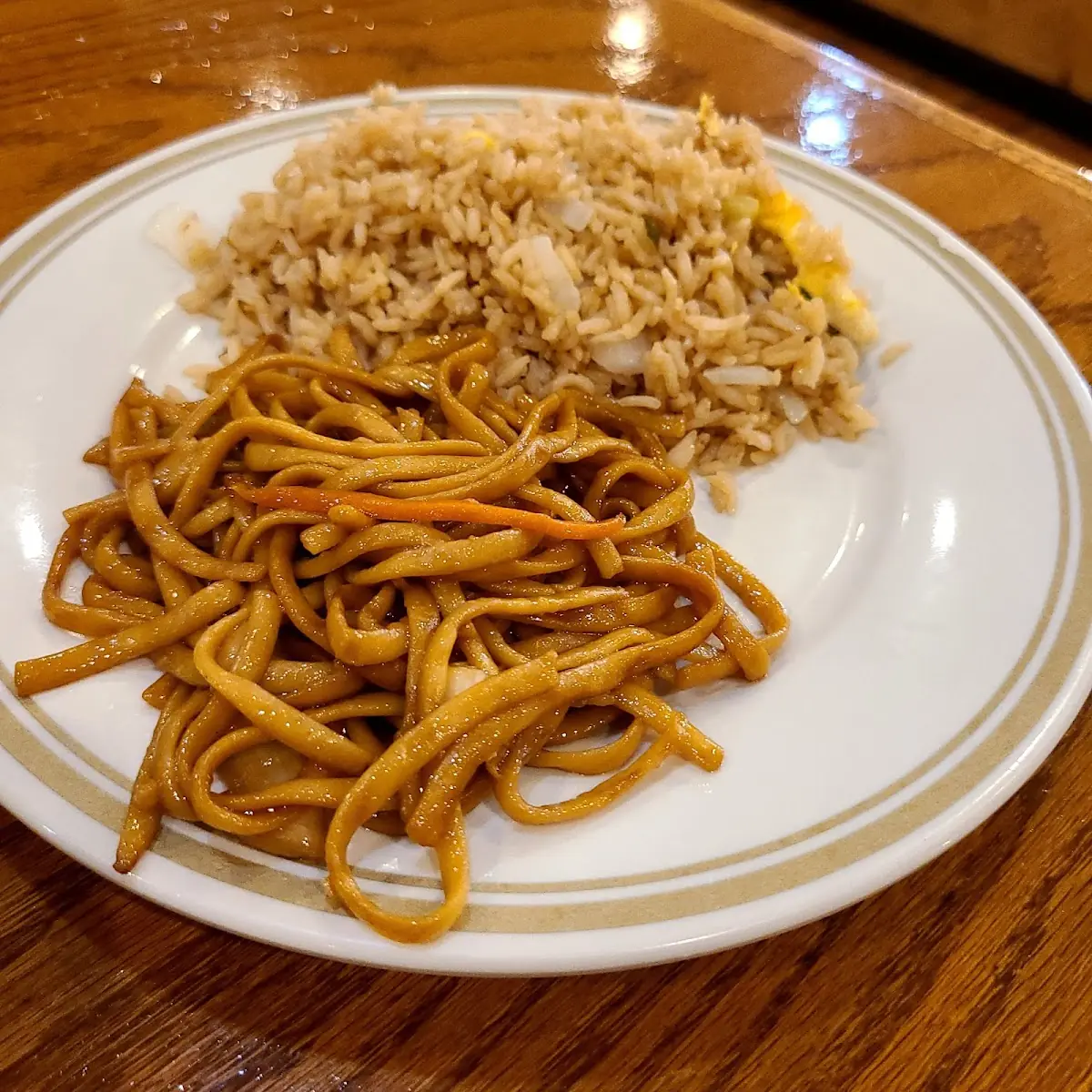 Pork Fried Rice with Noodles