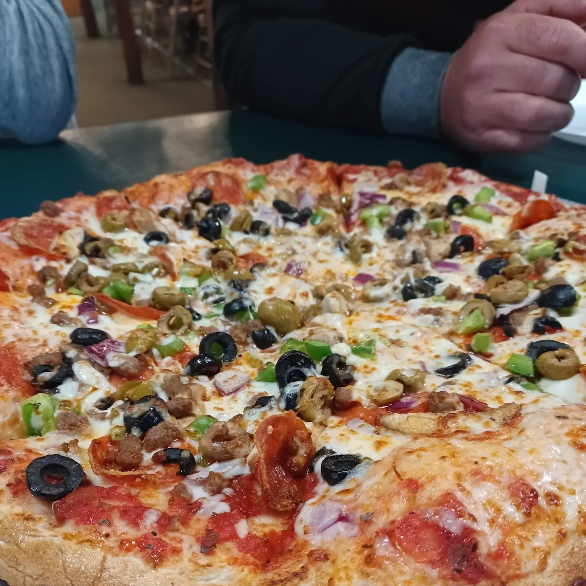 18 in Supreme Pizza
