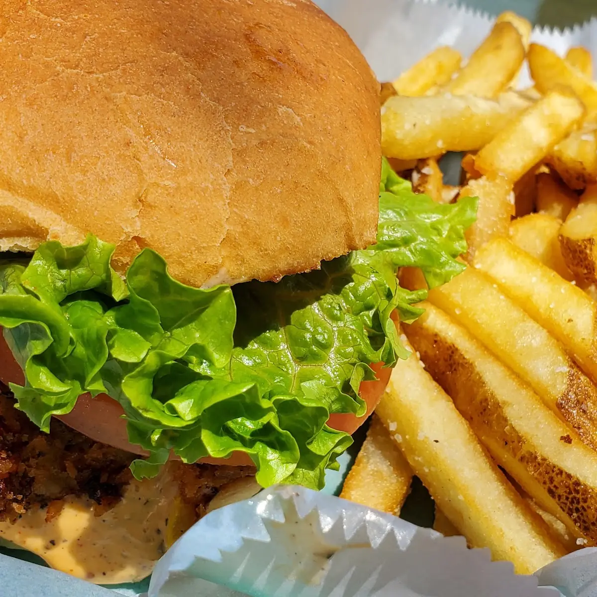 Crab Cake Sandwich