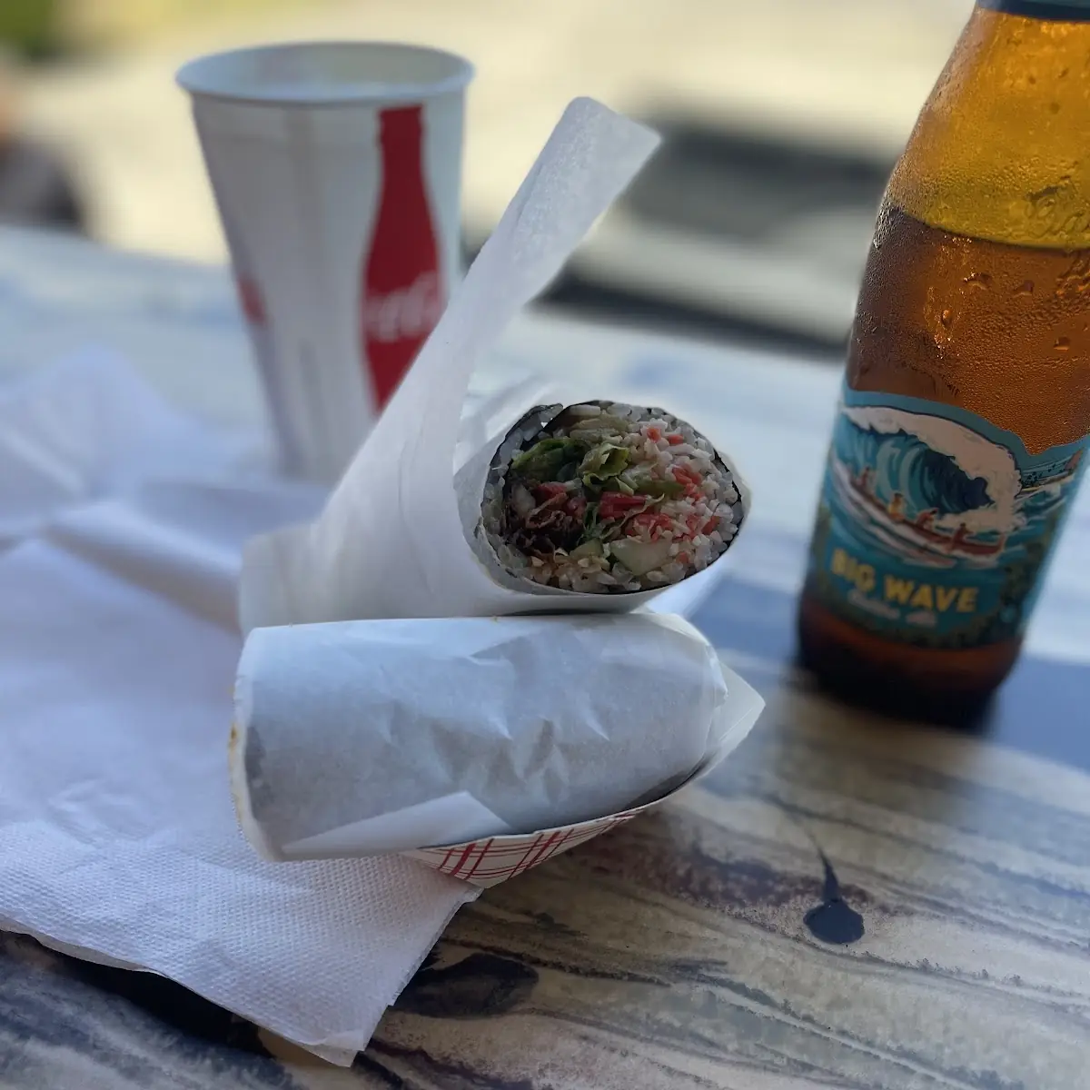 Soft Shell Crab Burrito