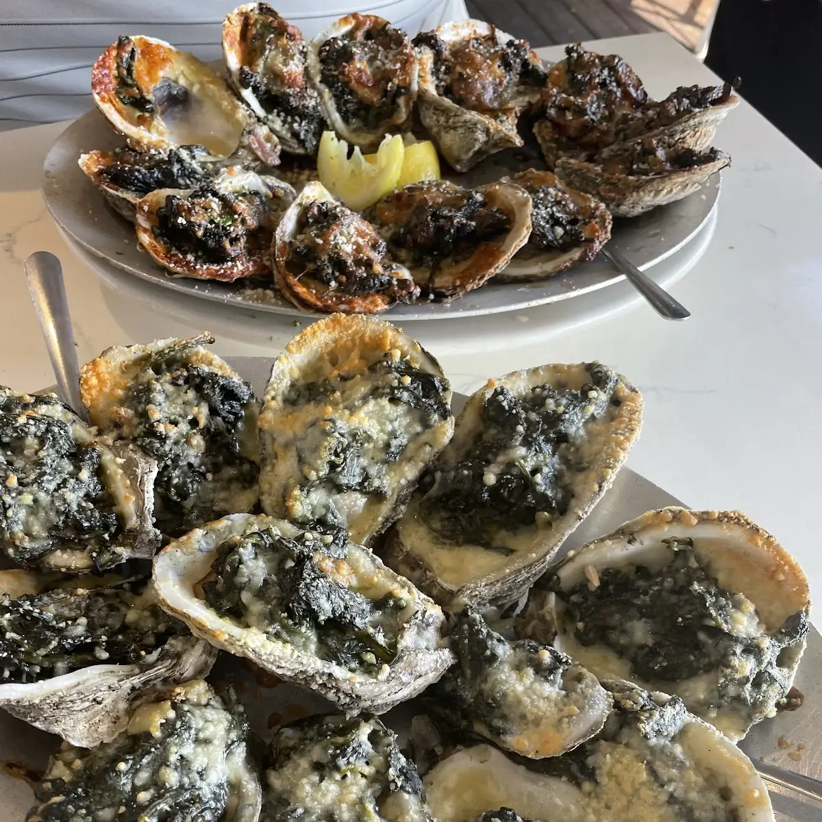 Oysters Rockefeller