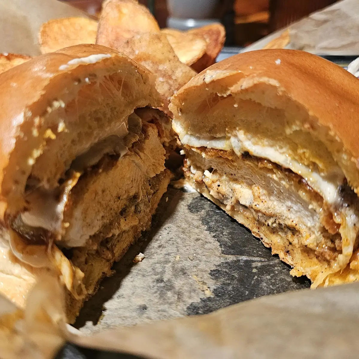 Hot Chicken Slider with White Cheddar & Pickles