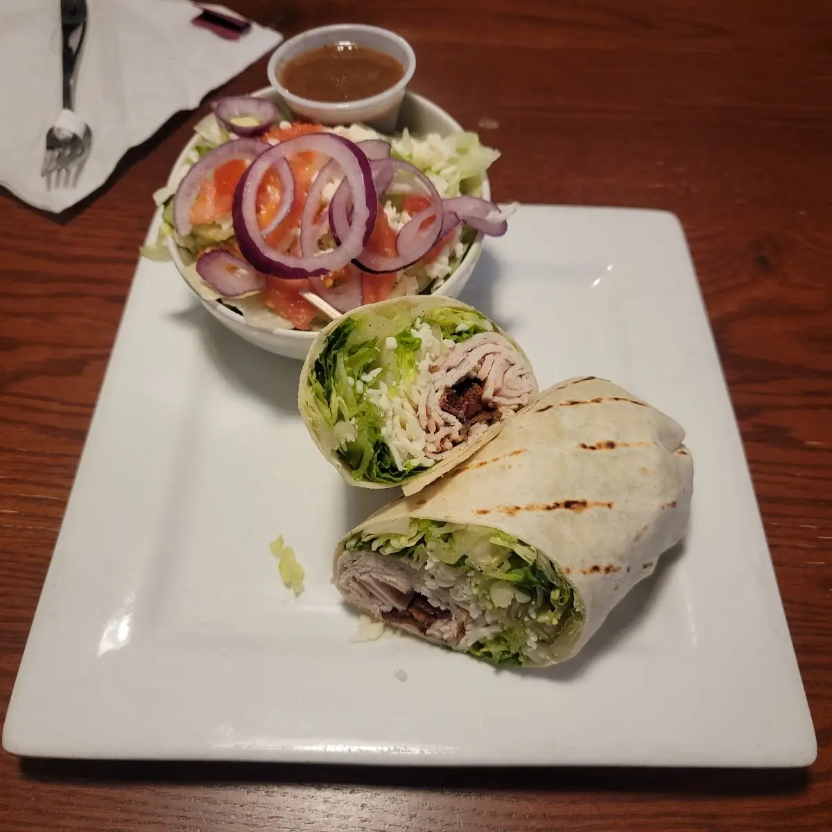 Grilled Chicken Wrap