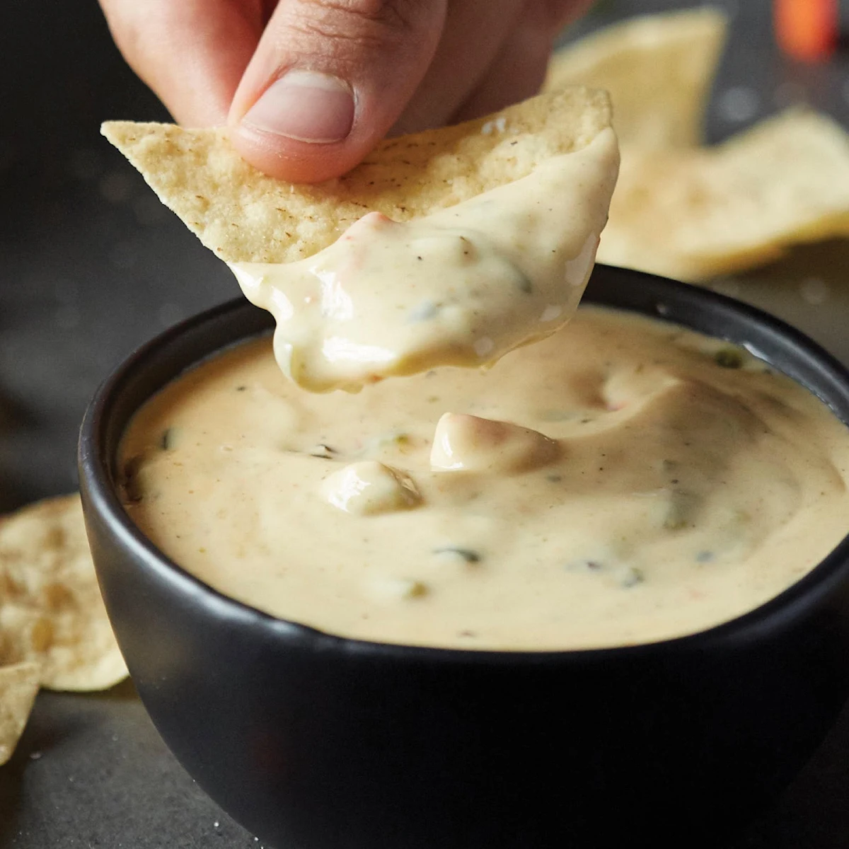 3-Cheese Queso & Chips, QDOBA Mexican Eats