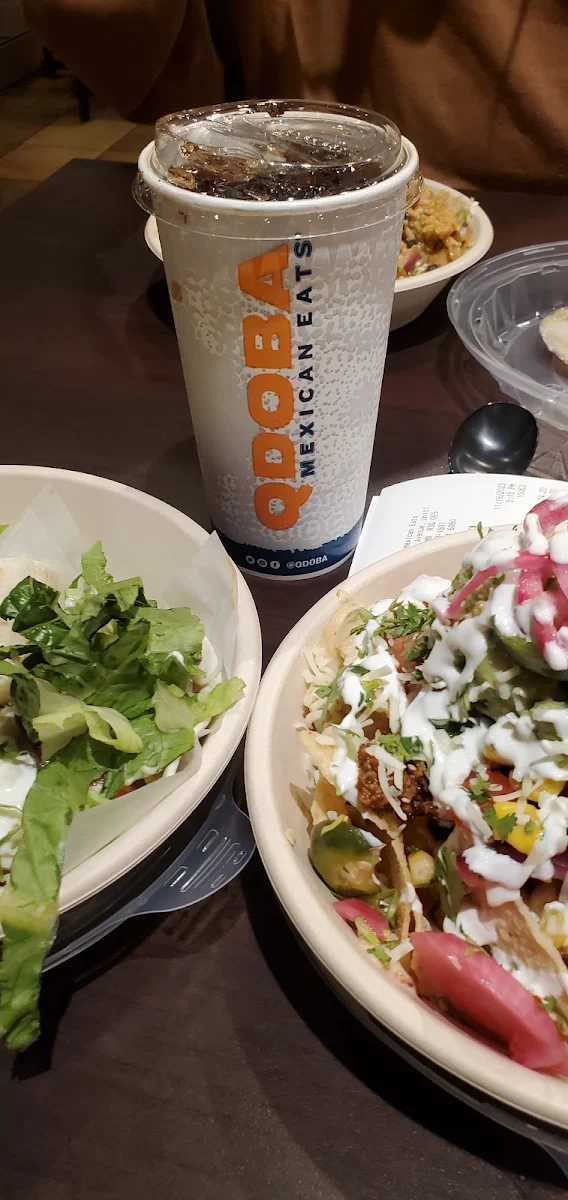 Loaded Nachos, QDOBA Mexican Eats