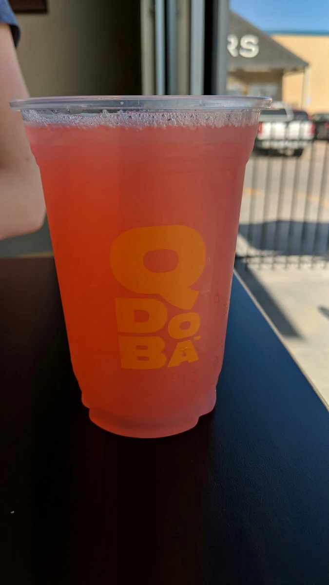 Pink Lemonade, QDOBA Mexican Eats