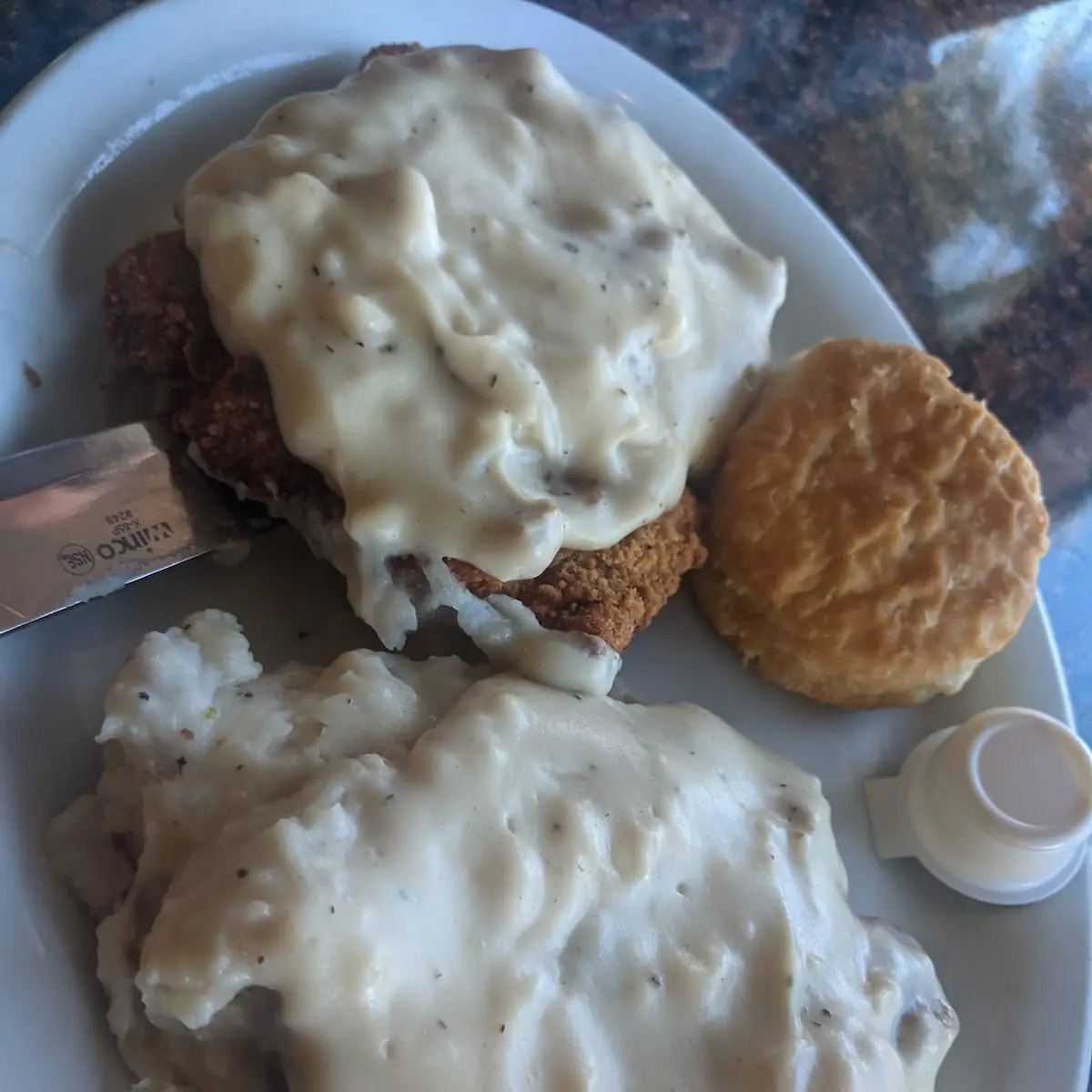 Chicken Fried Steak & Eggs