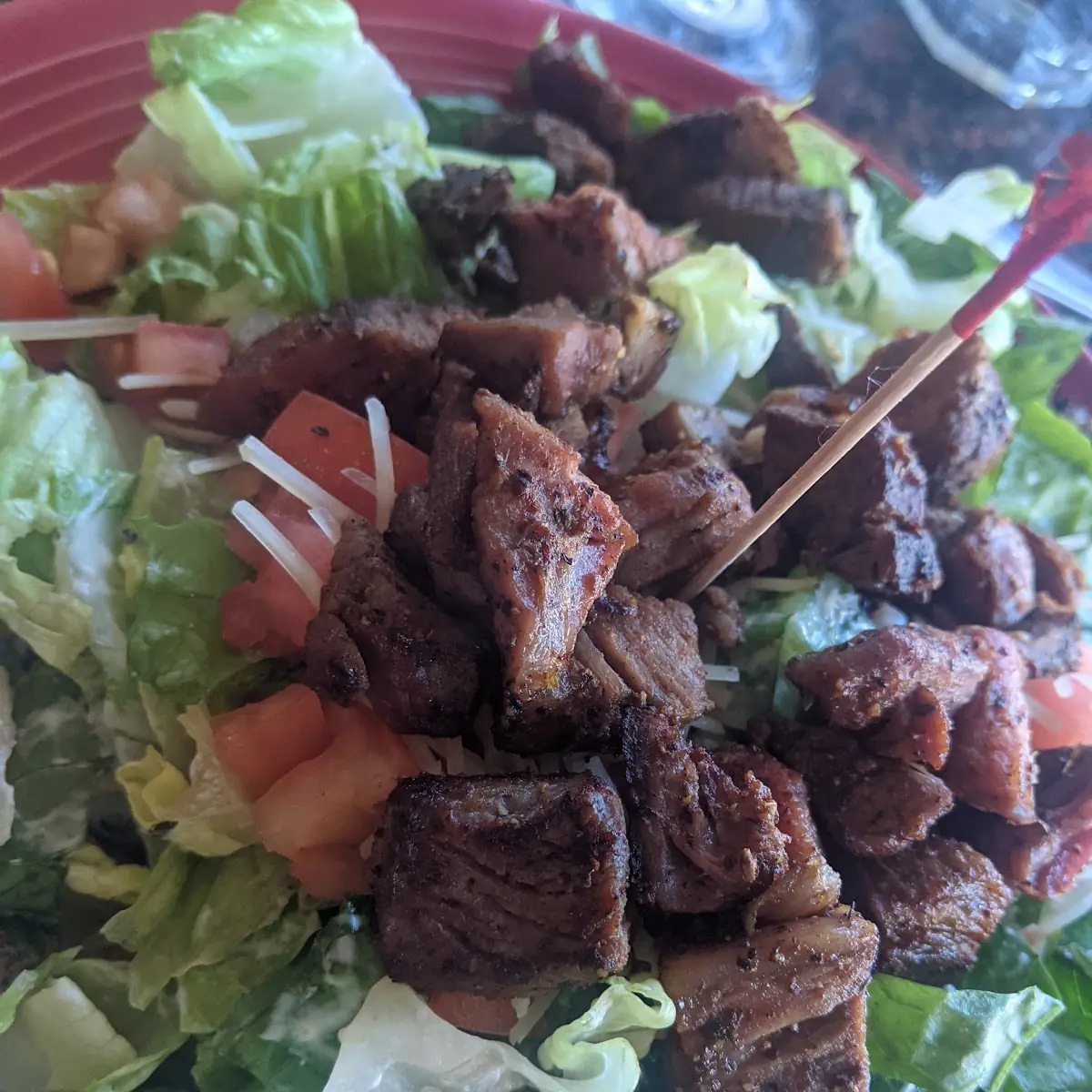 Prime Rib Cesar Salad