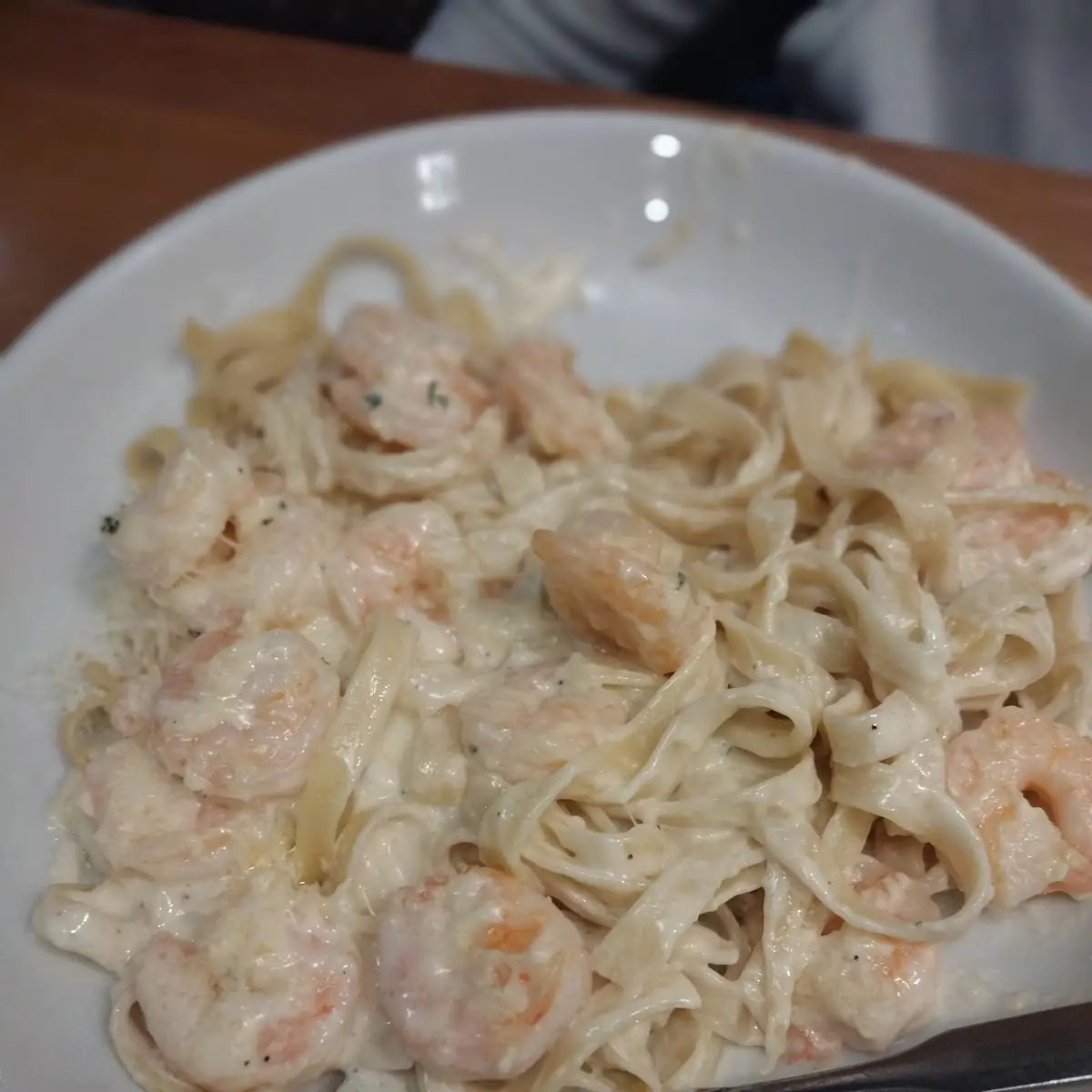 Shrimp Alfredo Pasta