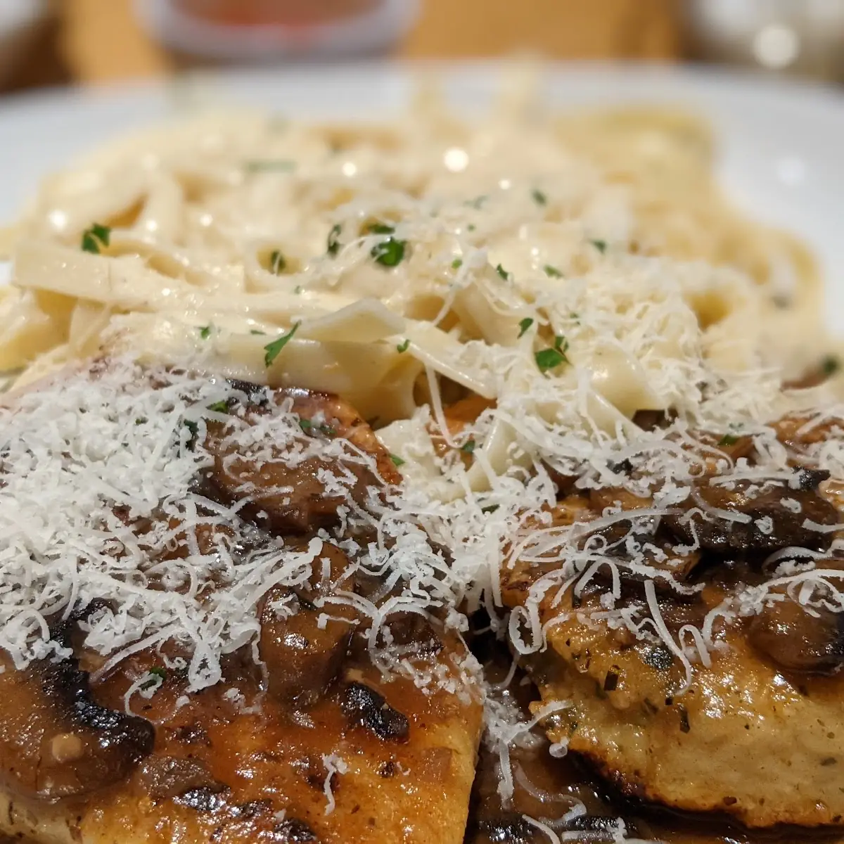 Stuffed Chicken Marsala