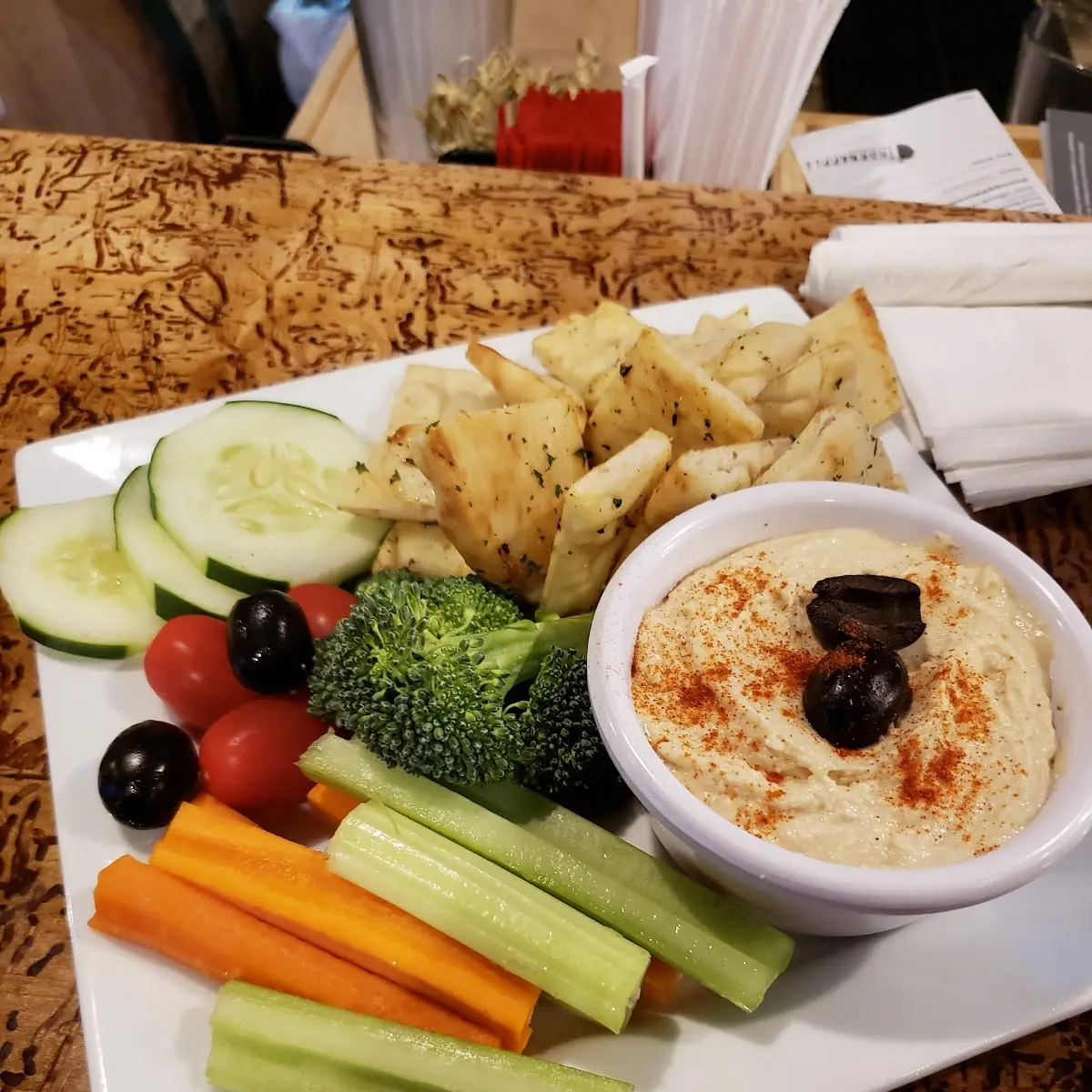 Hummus Plate