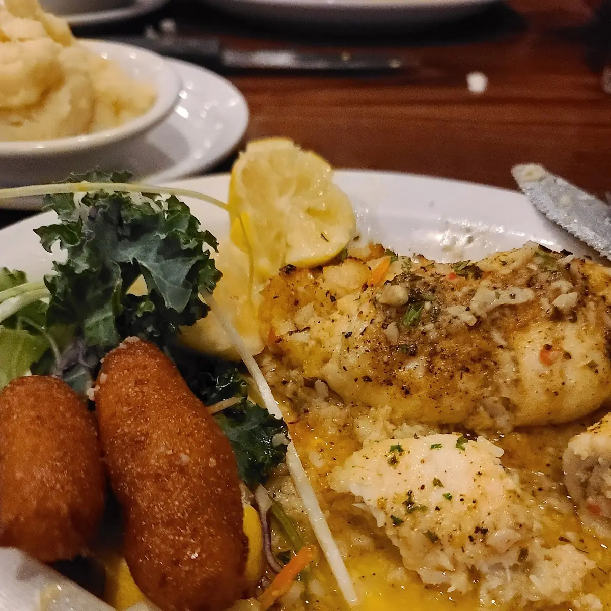 Crab Stuffed Flounder