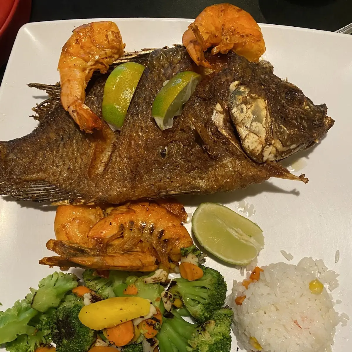 Fried Mojarra Fish