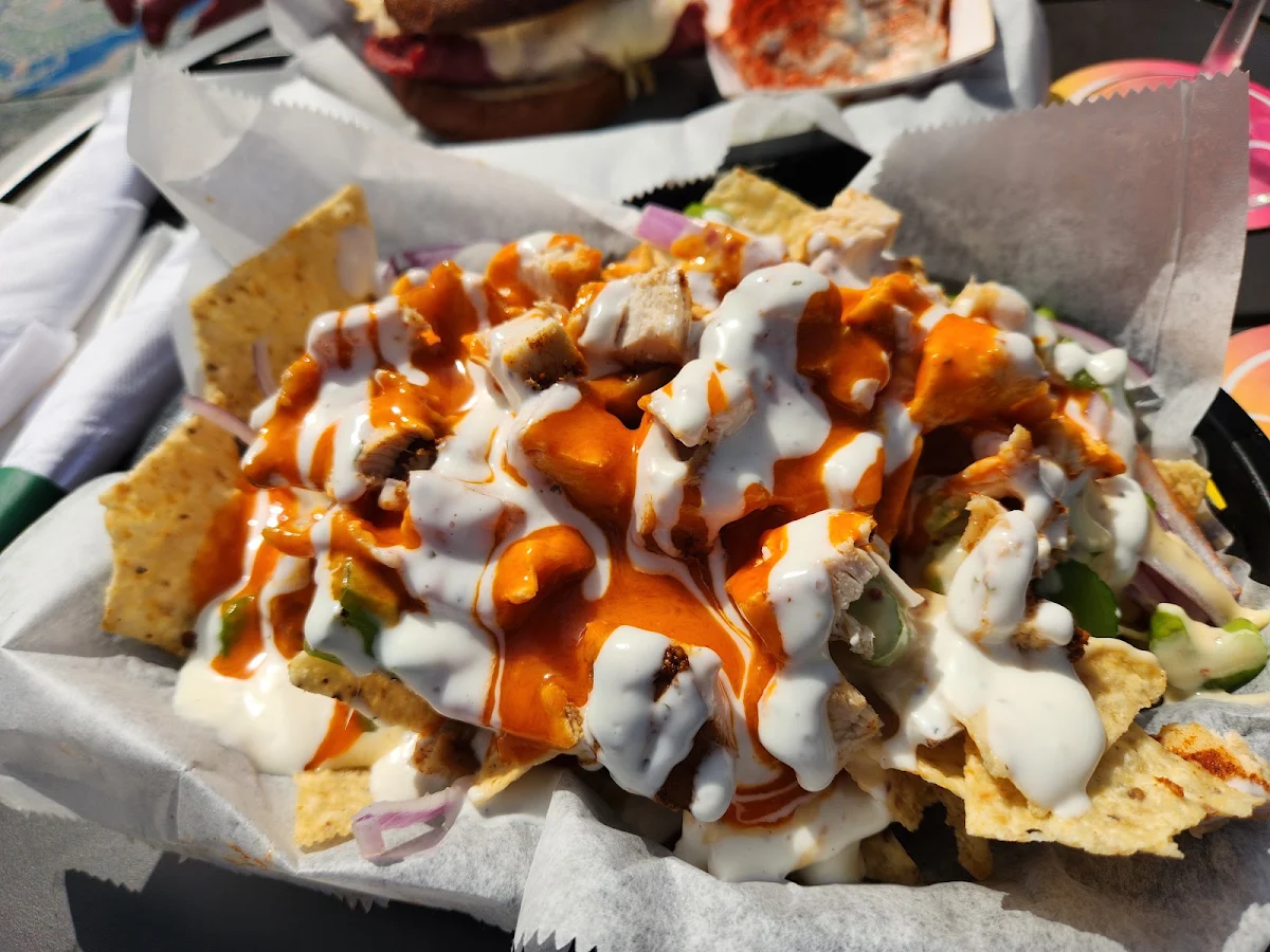 Buffalo Chicken Nachos