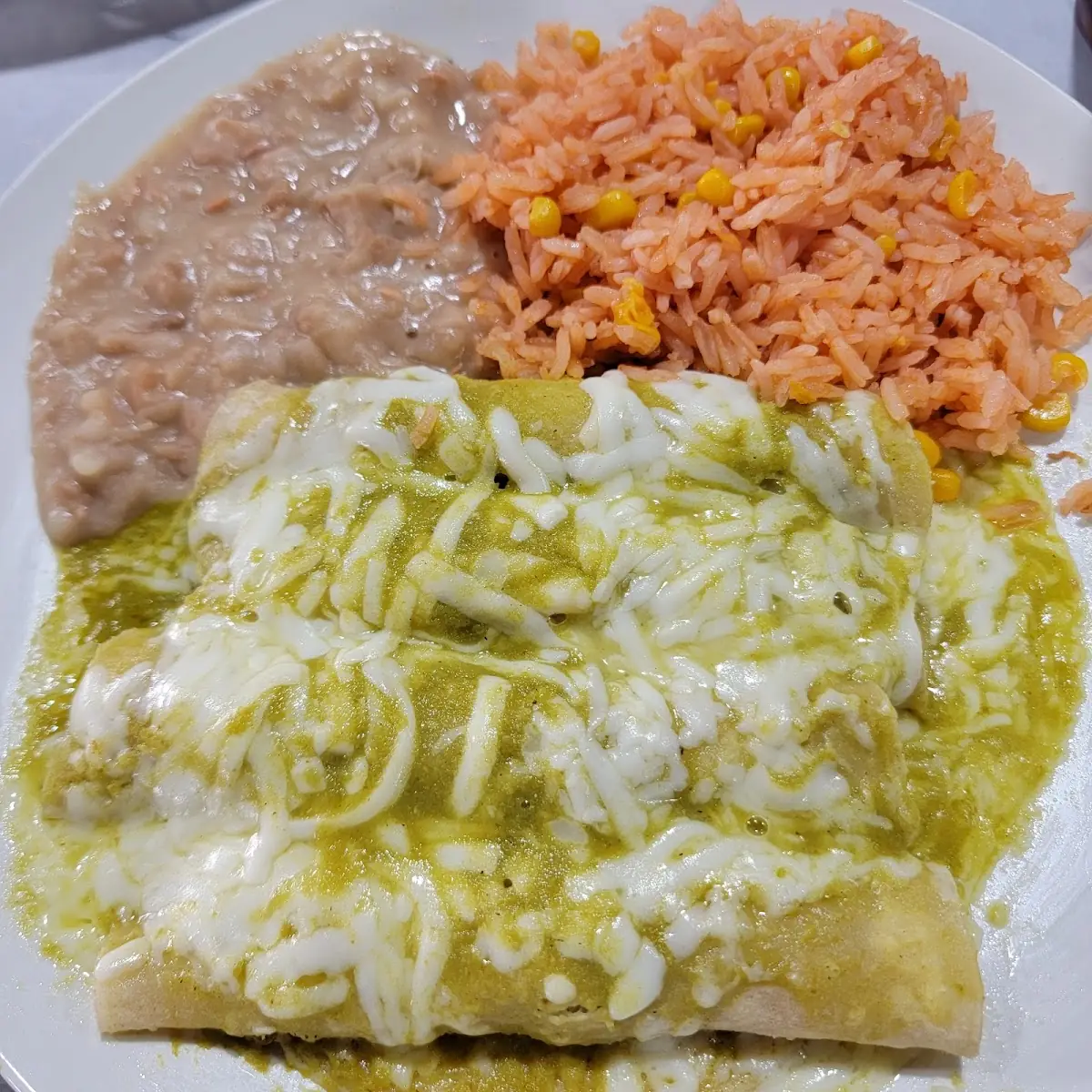 Chicken Enchiladas Special