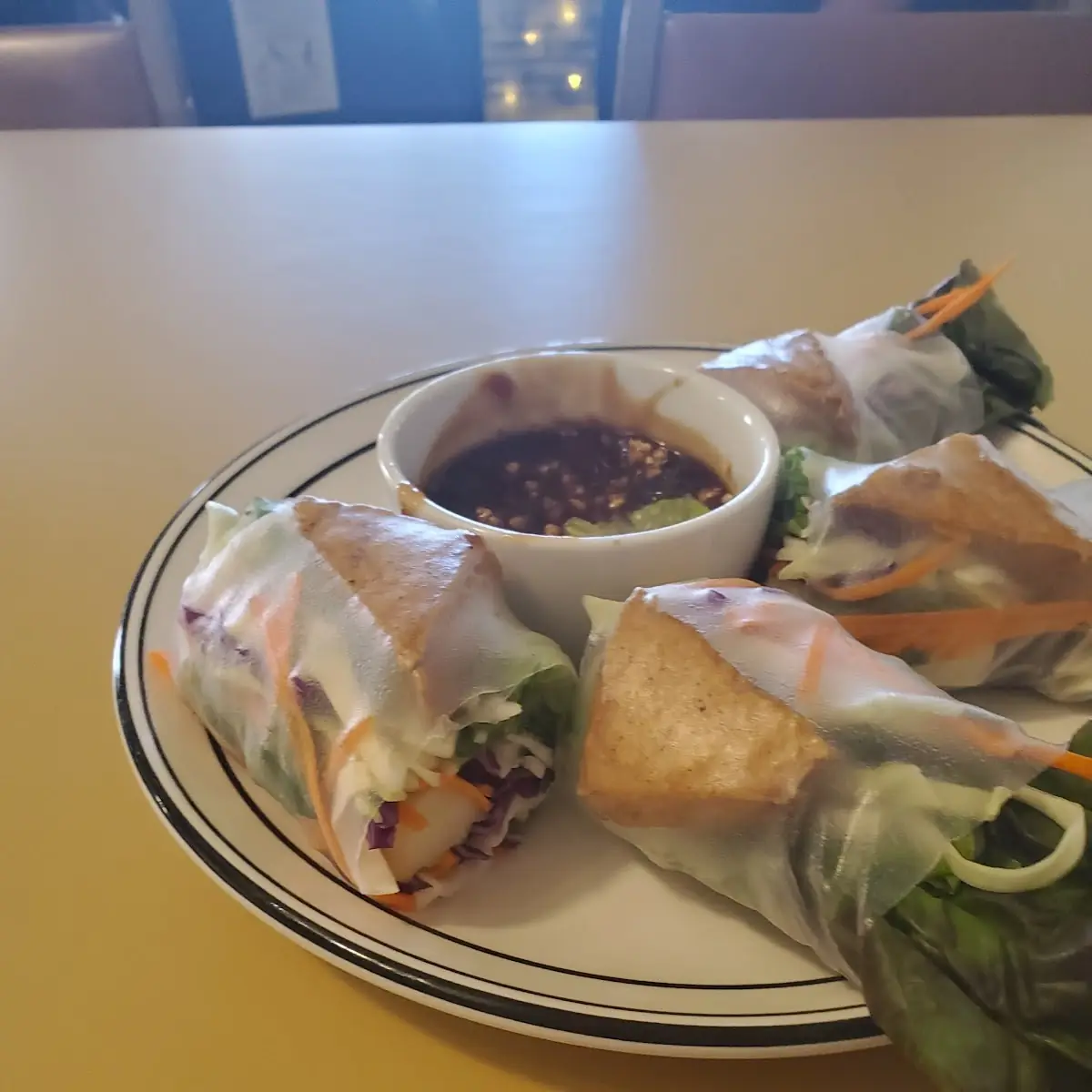 Spring Rolls with Tofu