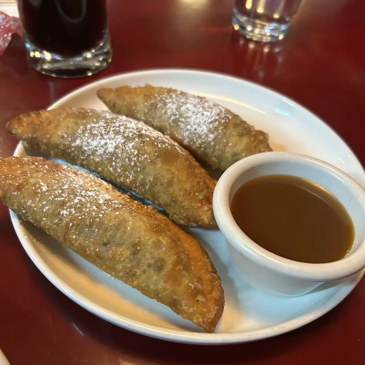 Apple Pies w Caramel Dipping Sauce