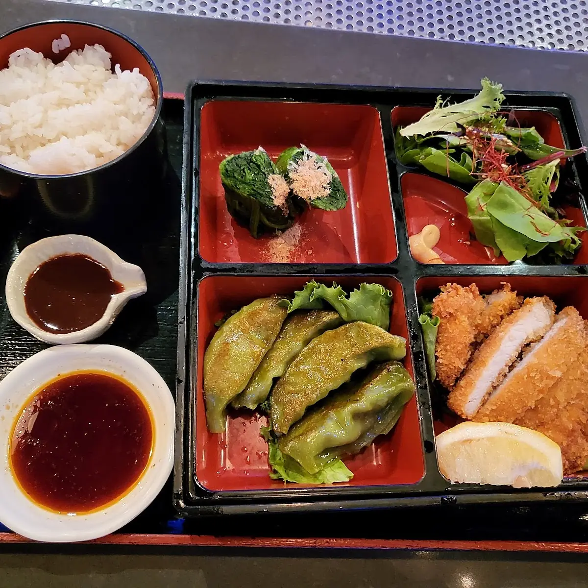 Pork Cutlet Bento