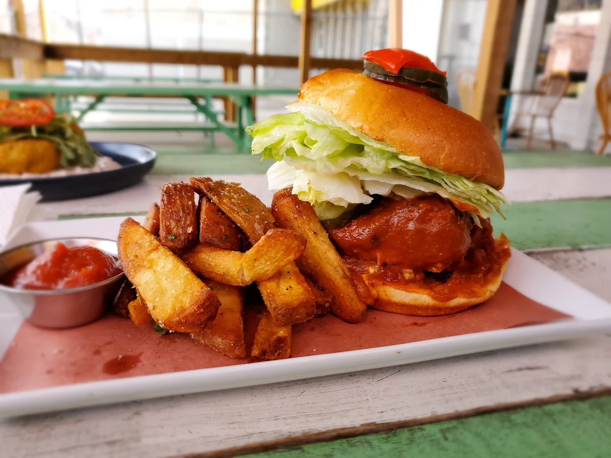 Hot Chicken Sando, Provisions Kitchen & Catering