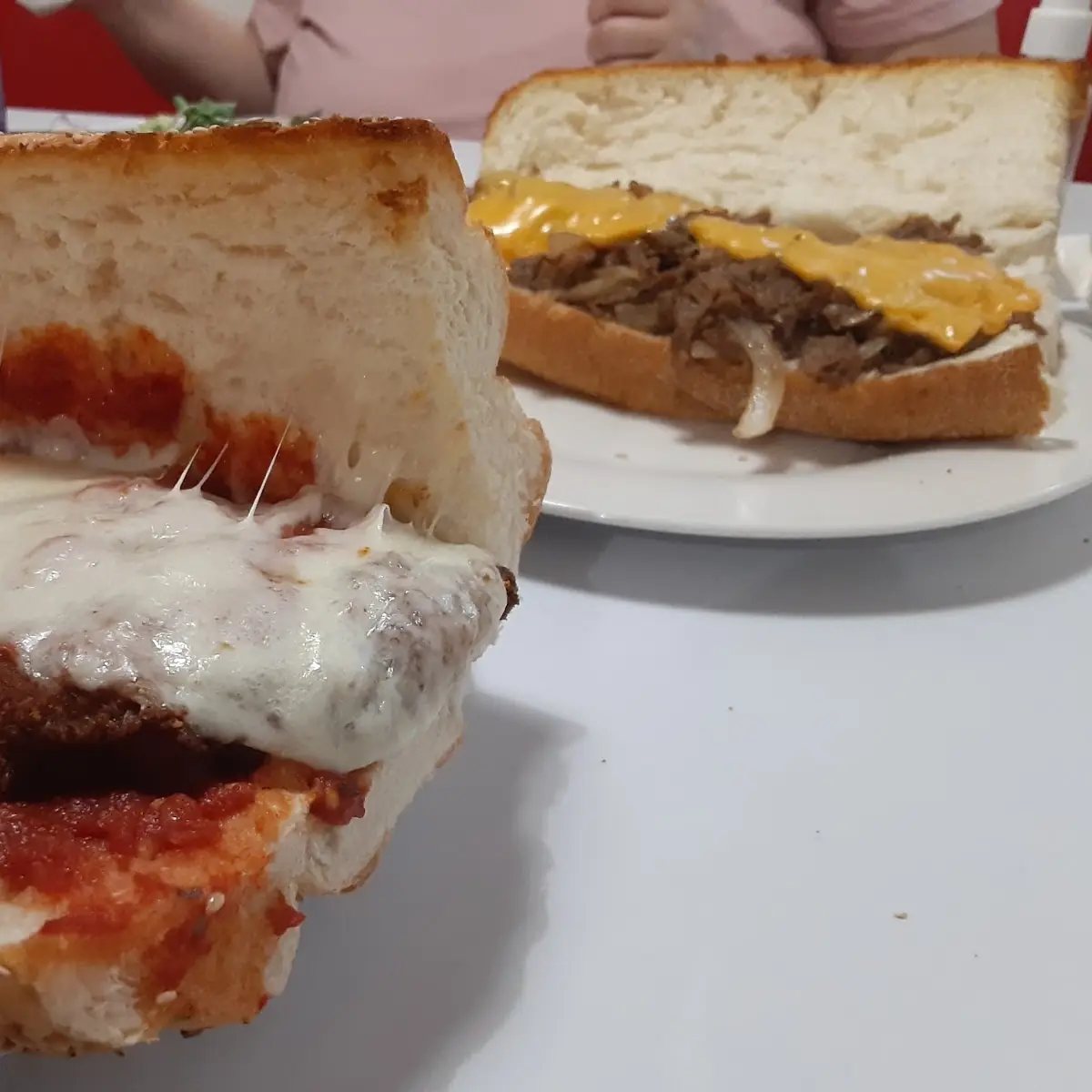 Chicken Parmesan Hero Cheesesteak