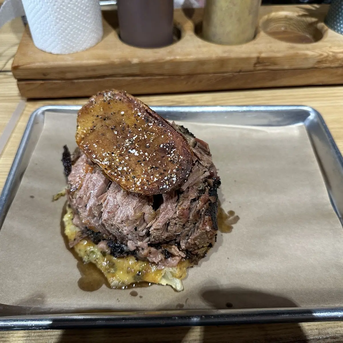 Baked Potato with Brisket