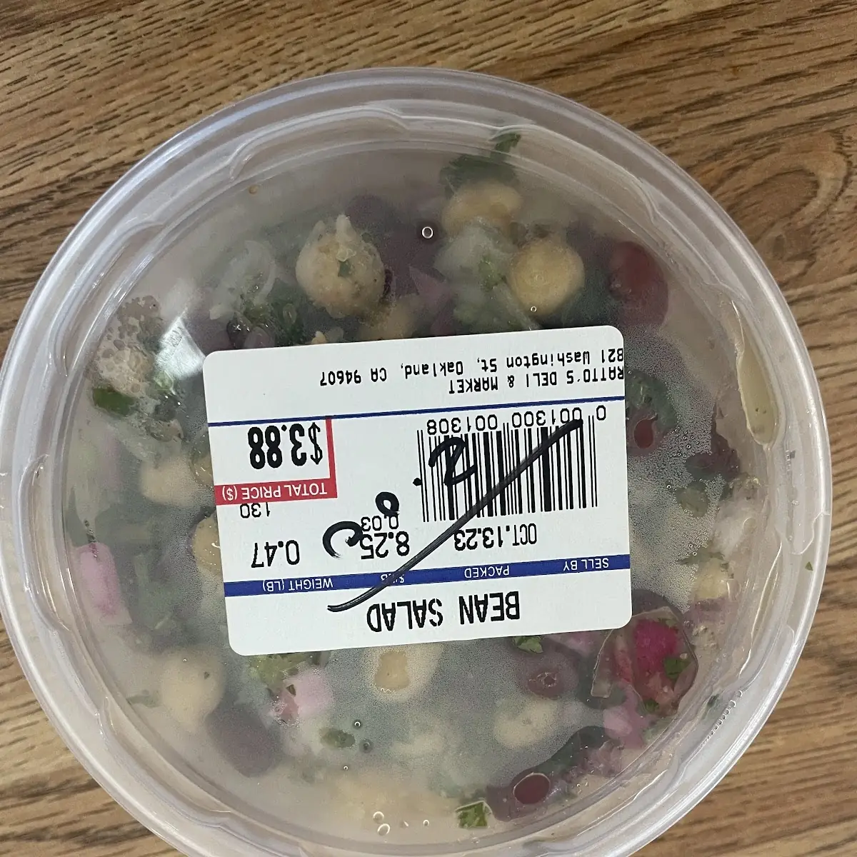Chickpeas & Kidney Beans Salad Dressing