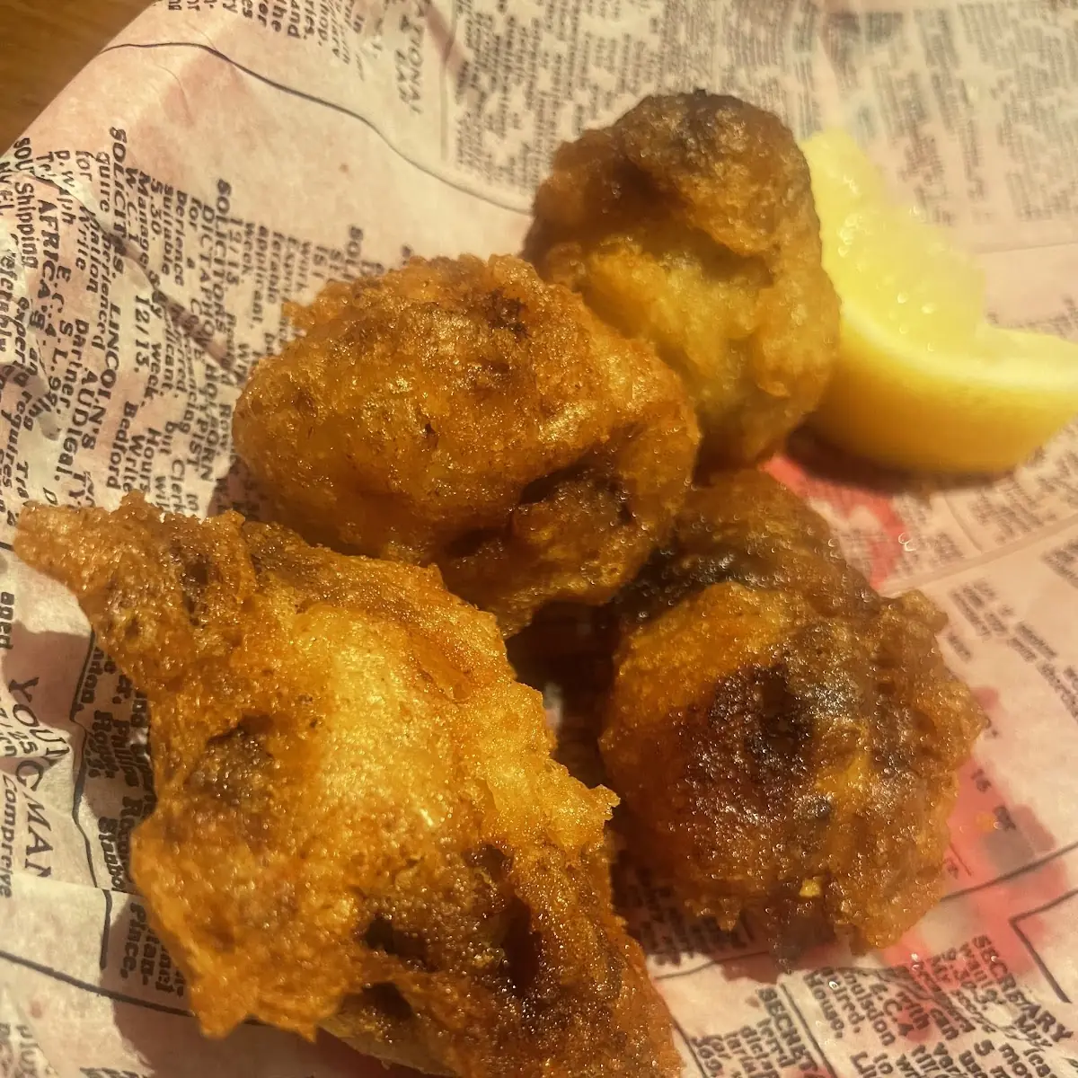 Fried Oysters