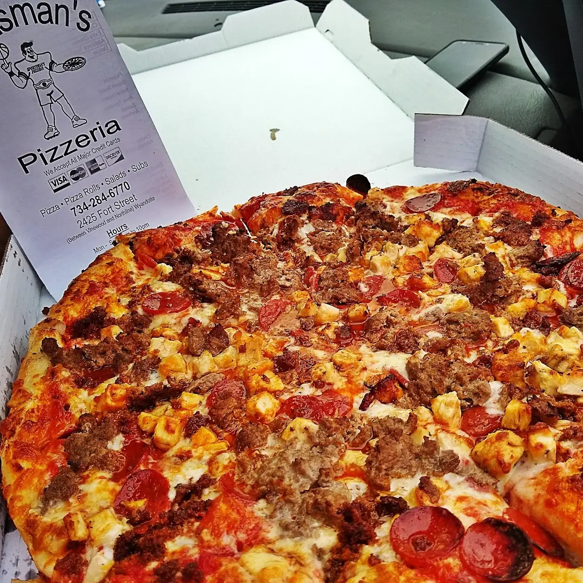 Bacon Cheeseburger Pizza