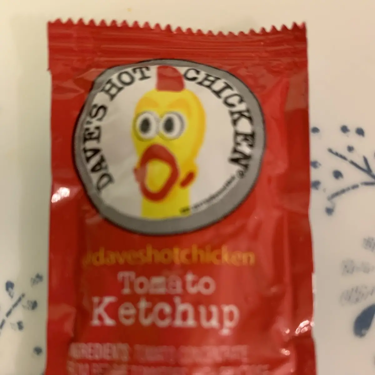 One Ketchup Packet