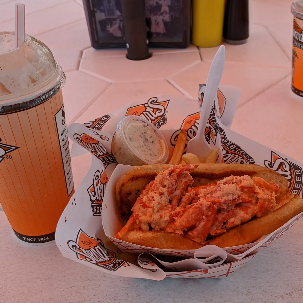 Lobster Rolls and Root Beer Float
