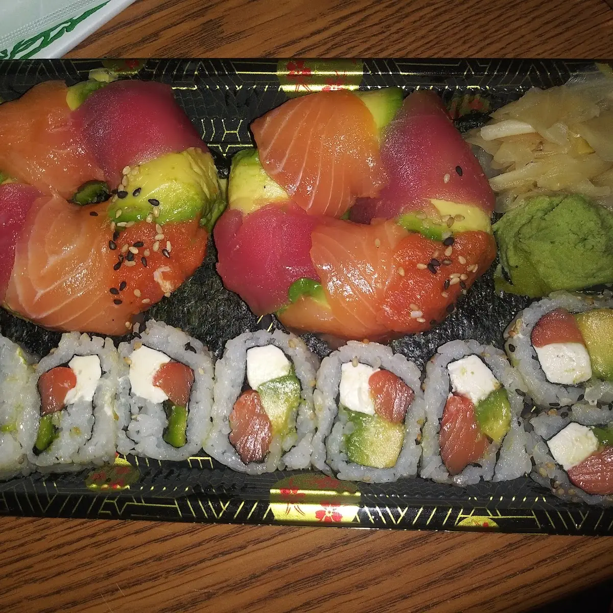 Sushi Doughnut Philly Roll