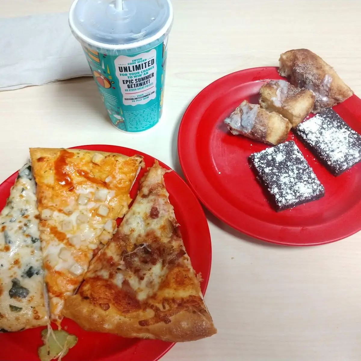 Pizza Buffet Dessert Platter