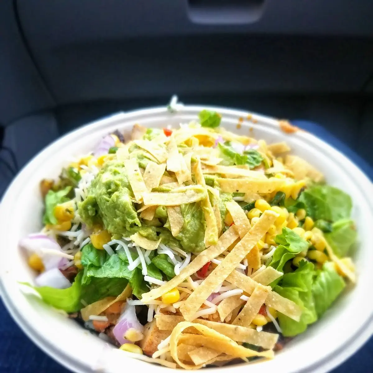 Chicken Bowl with Guacamole