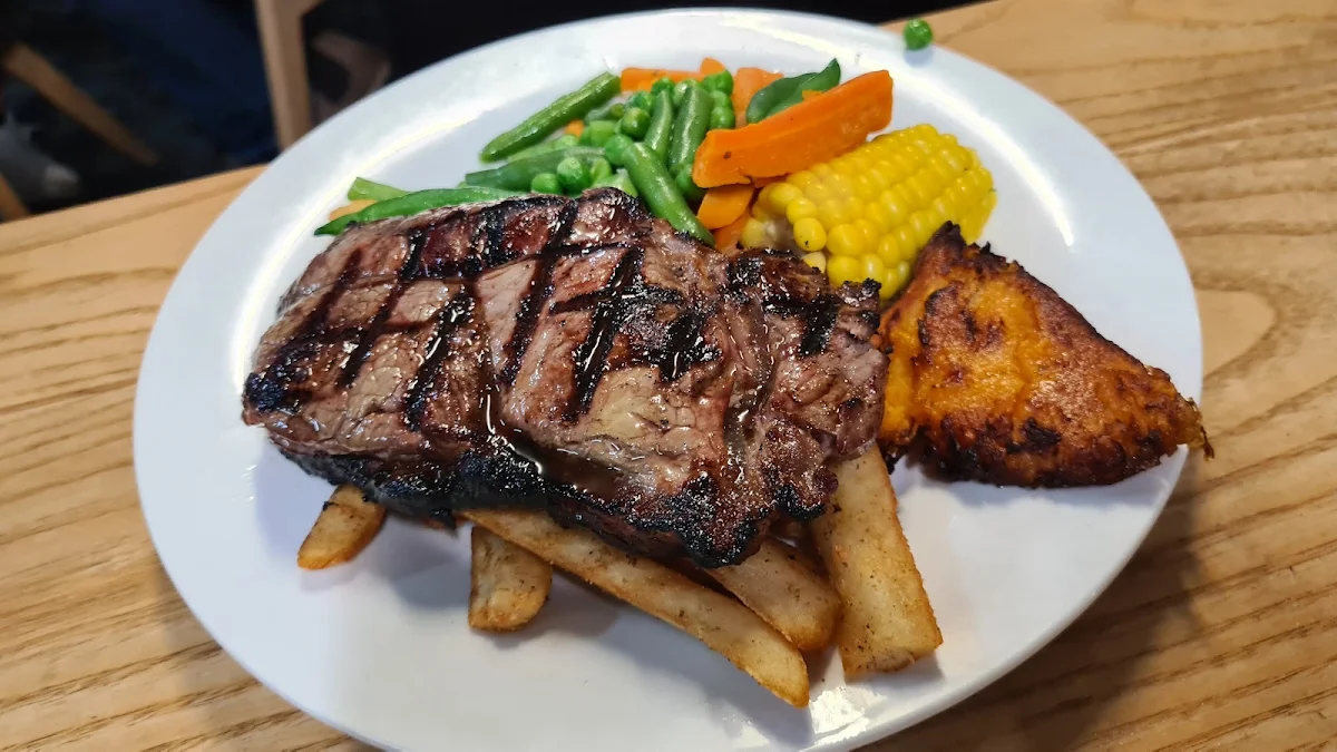 Kids Steak and Chips Woth Added Veges and Gravy, Hotel Dunedoo