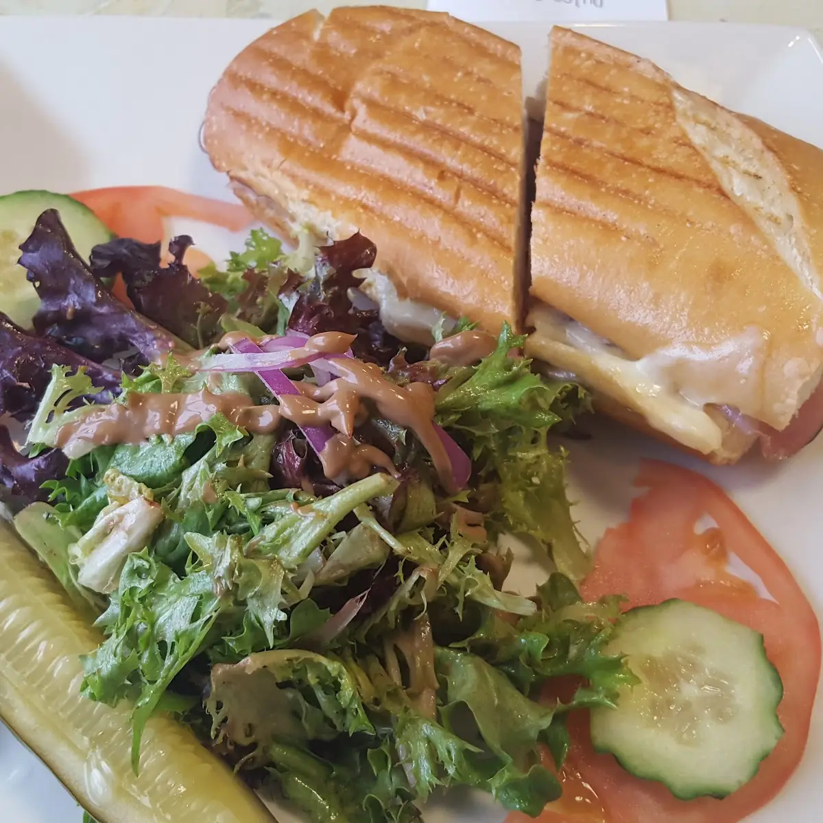 Turkey Brie & Green Apple Panini Customer Favorite