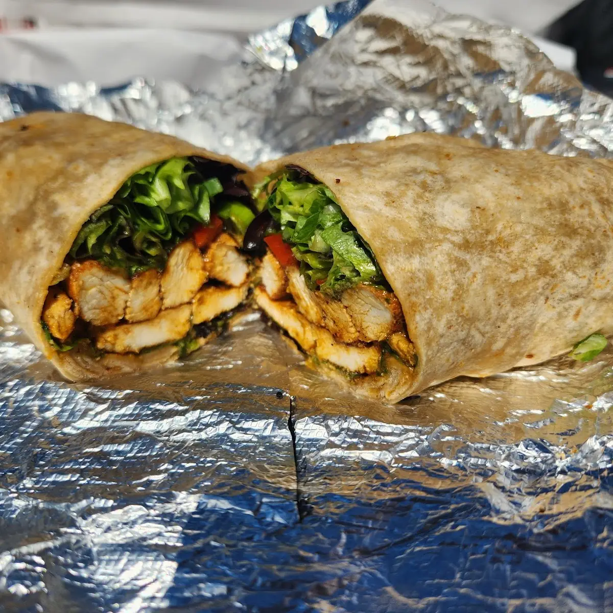 Jerk Chicken Wrap