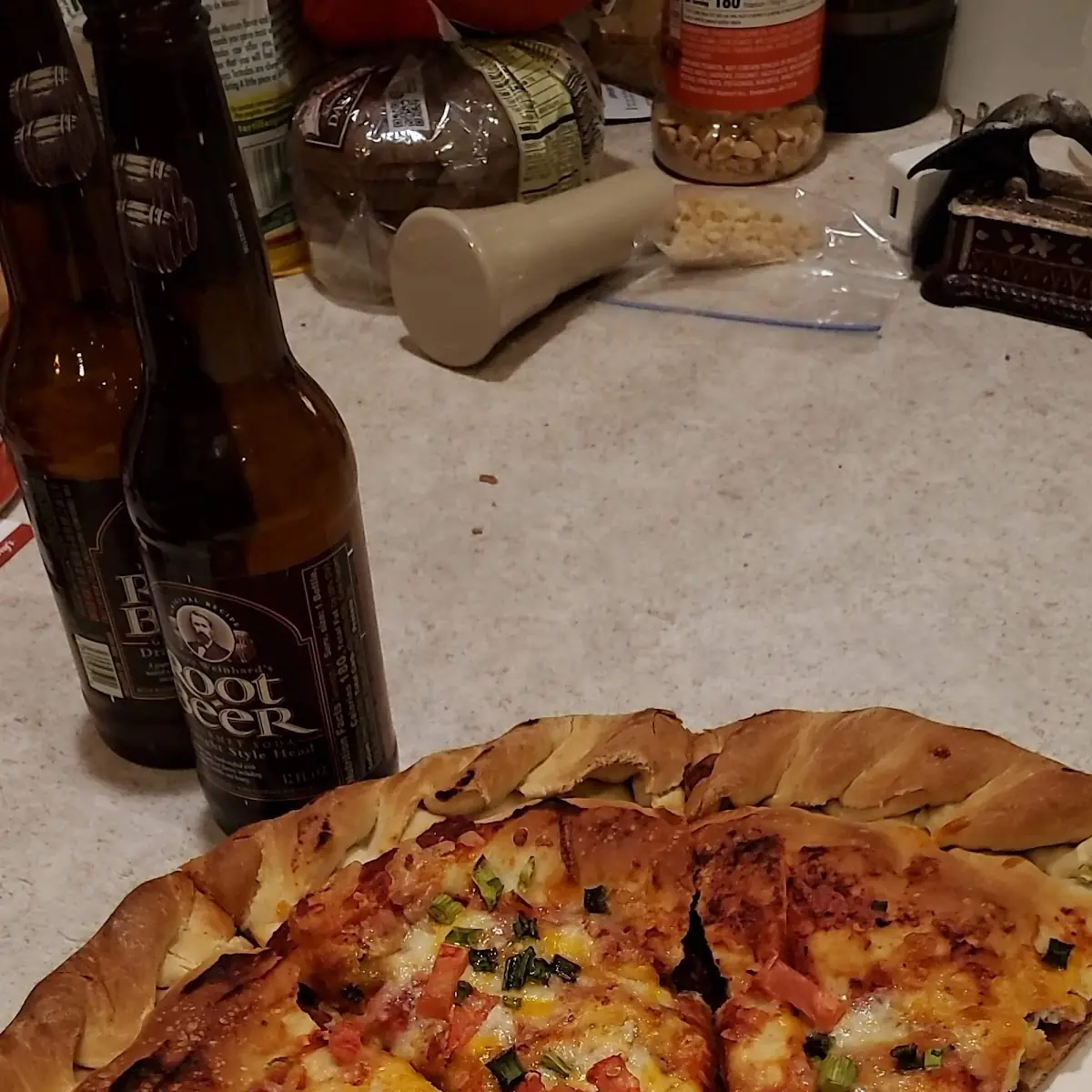 Chicago Stuffed Crust Pizza