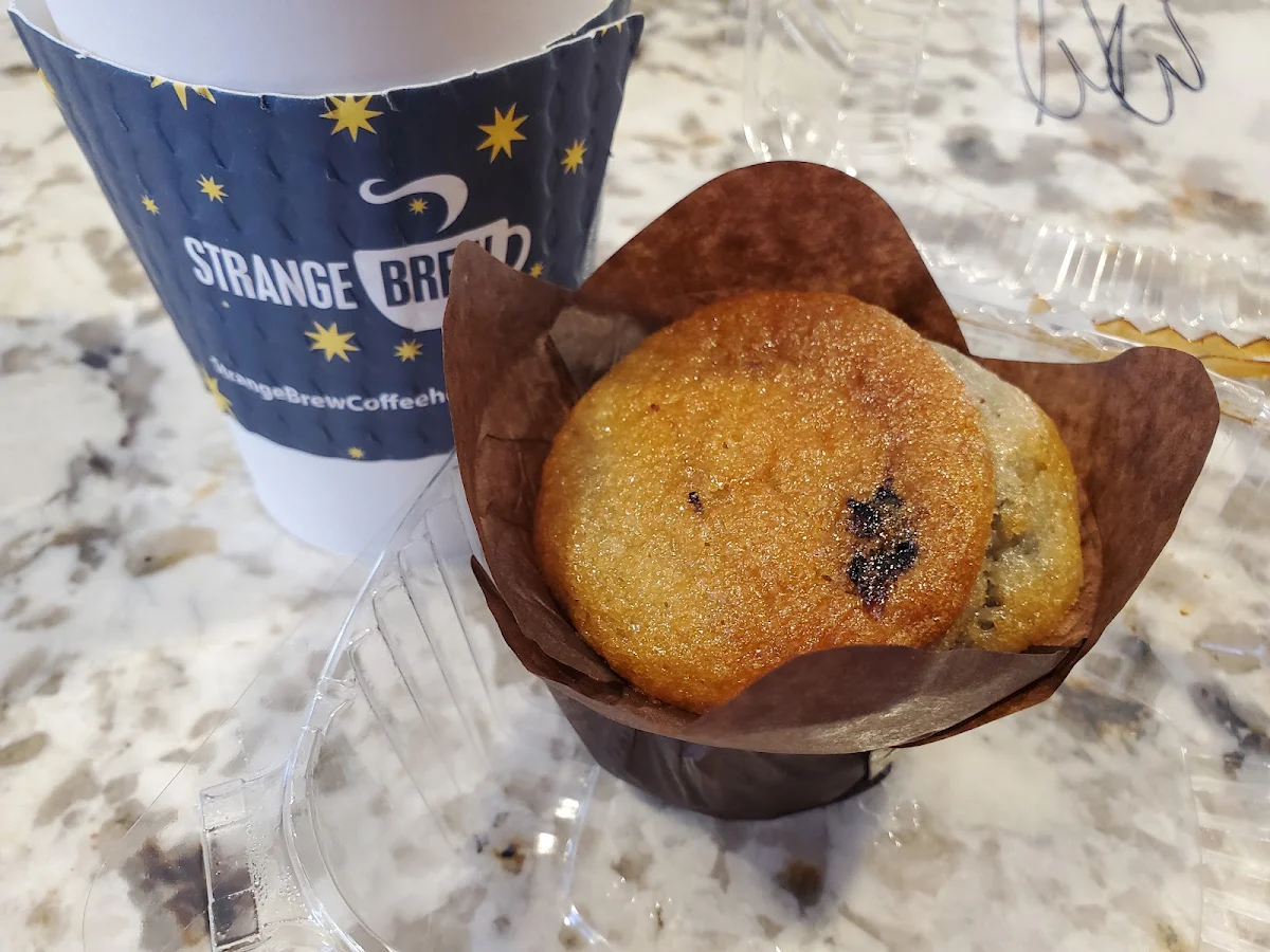 Blueberry Muffin and Black Coffee