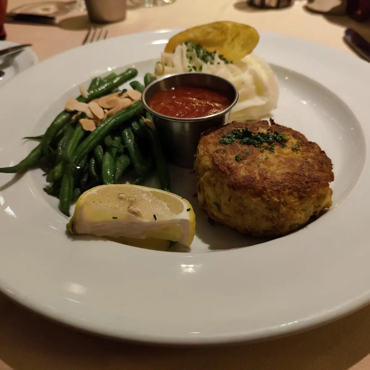 Crab Cake Platter