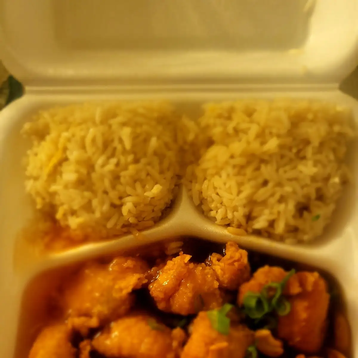 Half Cashew Half Sweet Sour Chicken
