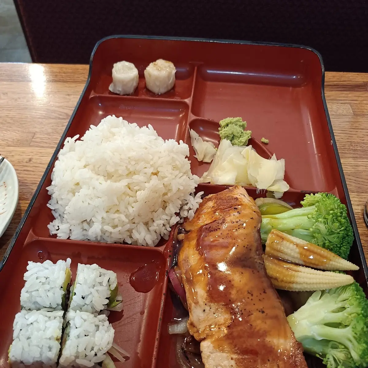 Salmon Bento Box