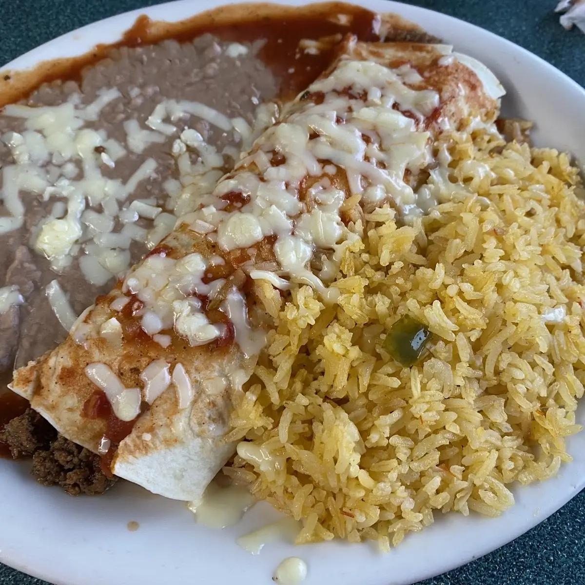 Enchilada Rice and Beans
